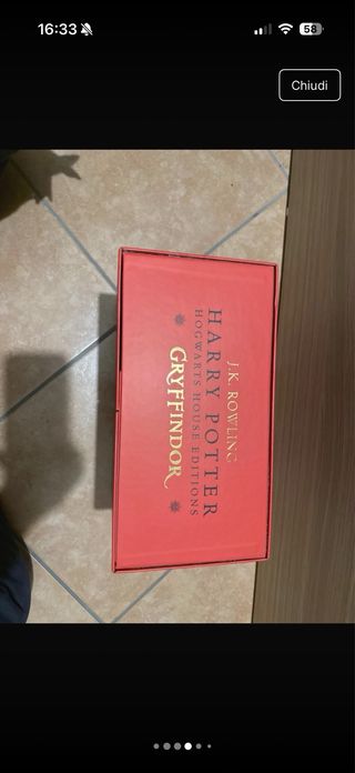 Harry Potter Gryffindor House Editions Hardback...