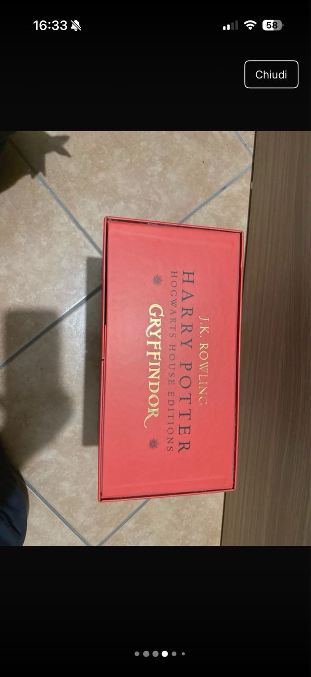 Harry Potter Gryffindor House Editions Hardback...