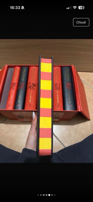 Harry Potter Gryffindor House Editions Hardback...