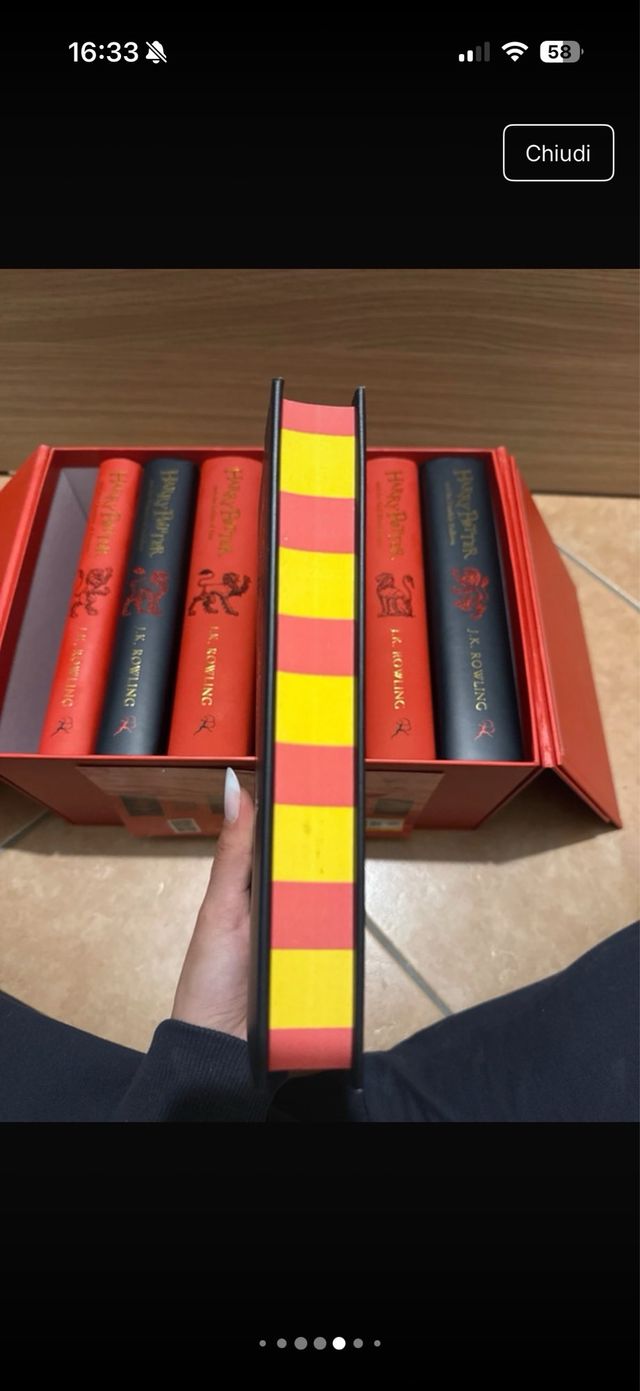 Harry Potter Gryffindor House Editions Hardback...