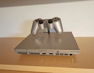 PS2 Slim - Stand Console e Controller