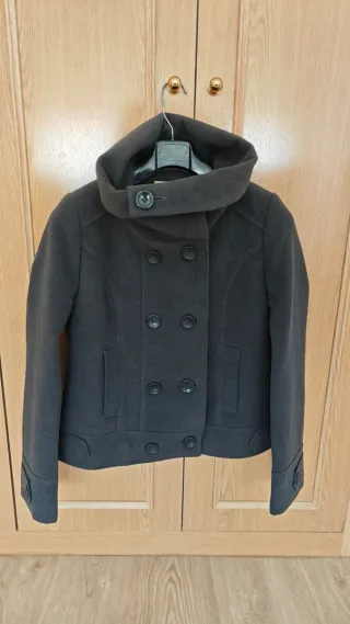 Cazadora invierno gris