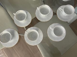 Juego de té/café porcelana fina