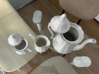 Juego de té/café porcelana fina