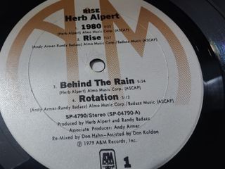 Vinilo Herb Alpert Rise Jazz
