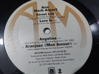 Vinilo Herb Alpert Rise Jazz