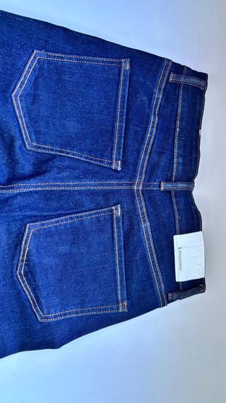 Pantalón campana azul marino