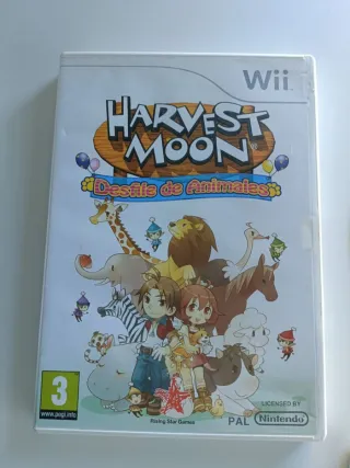 Juego Wii Harvest Moon desfile de animales  Raro