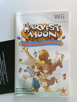 Juego Wii Harvest Moon desfile de animales  Raro