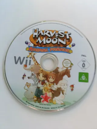 Juego Wii Harvest Moon desfile de animales  Raro