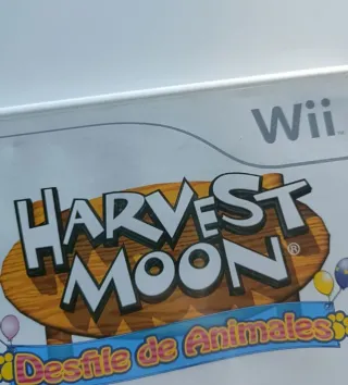 Juego Wii Harvest Moon desfile de animales  Raro