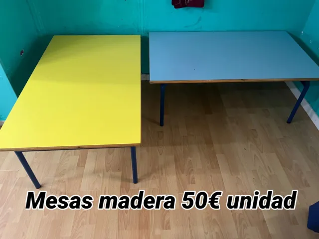 Mueble casilleros madera 5 unidades
