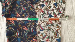 Blusa estampada mujer