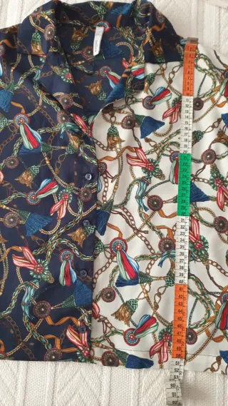 Blusa estampada mujer