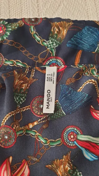 Blusa estampada mujer