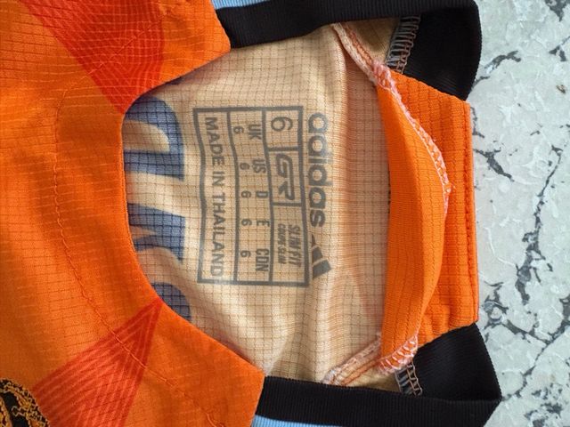 Conjunto Real Madrid Infantil Naranja