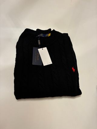 Felpa Polo Ralph Lauren Nera Uomo