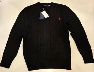 Felpa Polo Ralph Lauren Nera Uomo