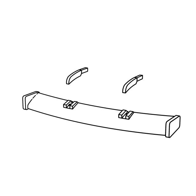 Alerón 3D Peugeot 208 Scaleauto Flex o plástico