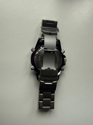 Reloj SKYLINE Negro y Plateado