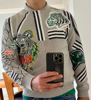 Jersey Kenzo Paris bordado Talla S.