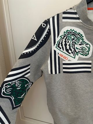 Jersey Kenzo Paris bordado Talla S.