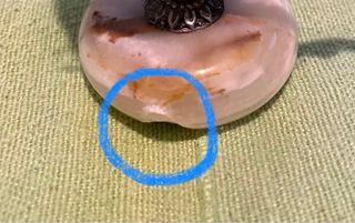 Portacandele + portauovo peltro vintage