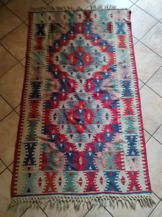 Tappeto Kilim Etnico Boho Multicolore