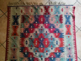 Tappeto Kilim Etnico Boho Multicolore