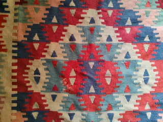 Tappeto Kilim Etnico Boho Multicolore