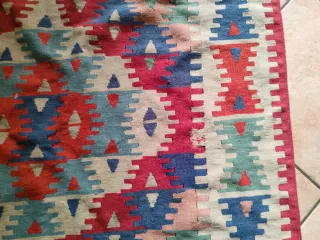 Tappeto Kilim Etnico Boho Multicolore