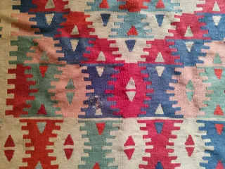 Tappeto Kilim Etnico Boho Multicolore