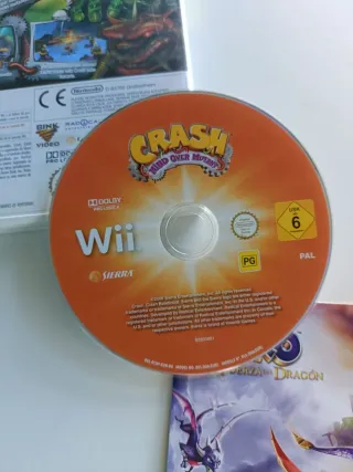 Juego wii Crash Bandicoot Guerra al Coco Maníaco