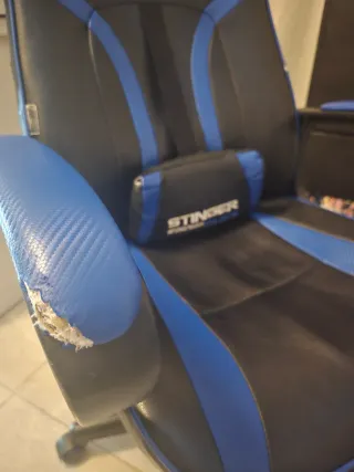 Silla Gaming Stinger Azul