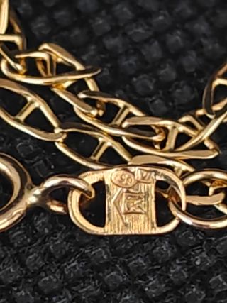 Catena in oro 18k con barra forzata. 051-02-00464