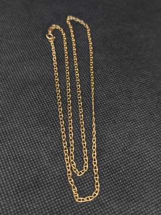 Catena in oro 18k con barra forzata. 051-02-00464