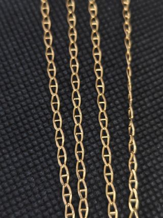 Catena in oro 18k con barra forzata. 051-02-00464