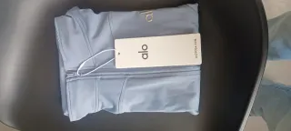 Chaqueta Alo Yoga Mujer Azul/Gris