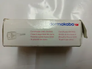 Bombillo alta seguridad KABA .