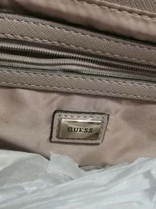 Bolso Guess Beige y Marrón
