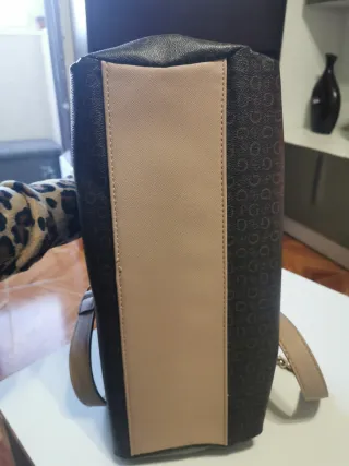 Bolso Guess Beige y Marrón