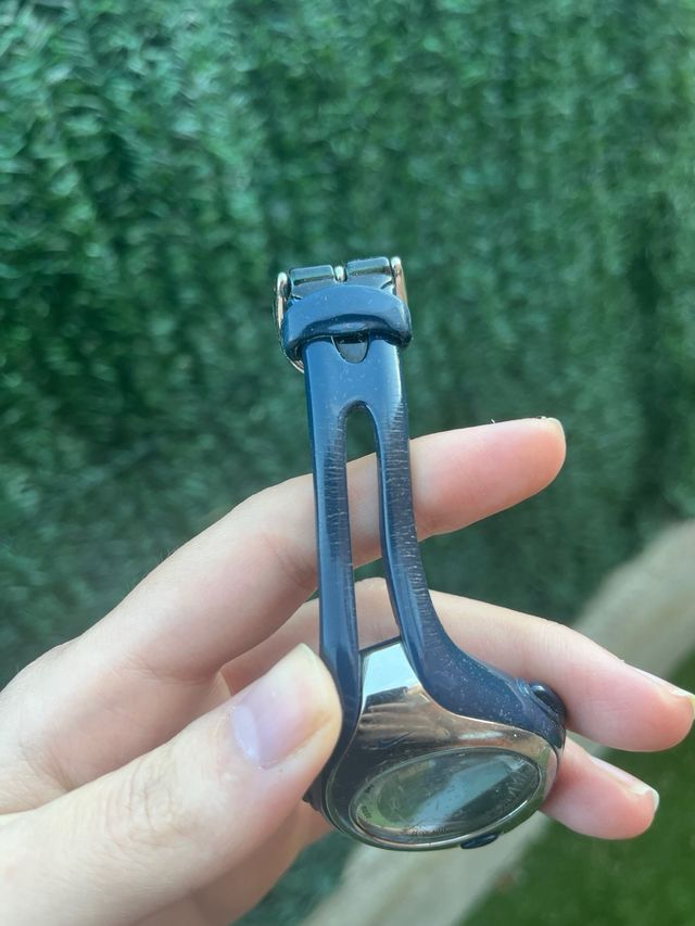 Reloj Nike Swift Azul y Plateado Y2k Funcionando