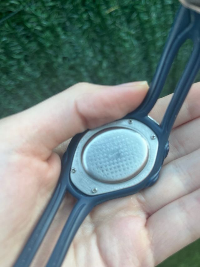 Reloj Nike Swift Azul y Plateado Y2k Funcionando