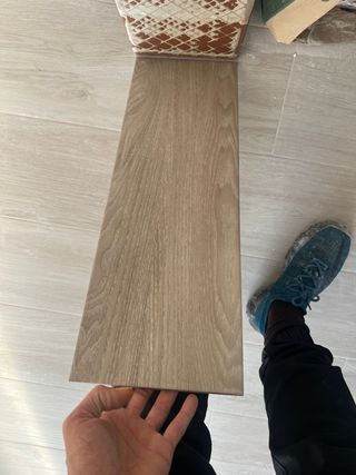 Losas suelo imitación madera