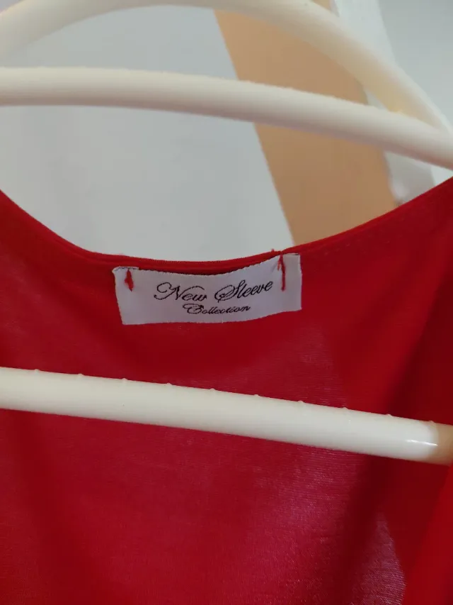 Vestido rojo New Sleeve Collection