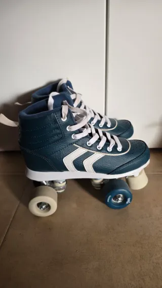 Patines Quad Oxelo Azules. Talla 37