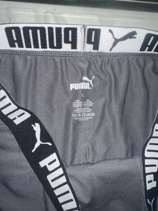 Calzoncillo Boxer Puma Talla L Gris