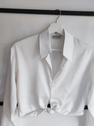 Blusa blanca ombligo