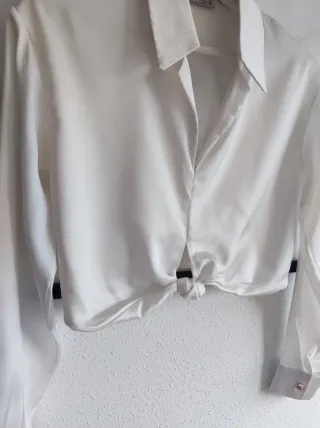 Blusa blanca ombligo