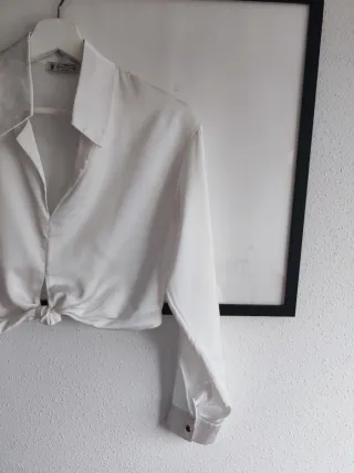 Blusa blanca ombligo